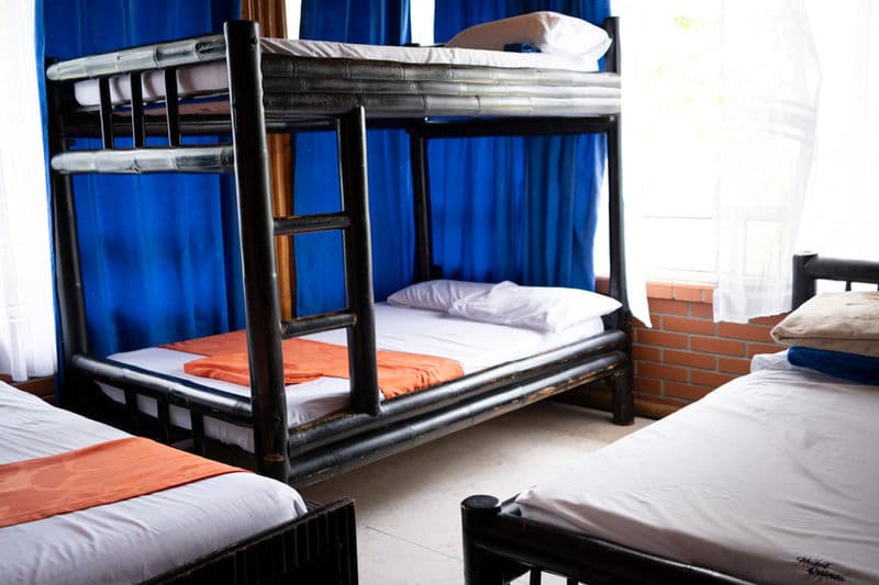 Family suite with bamboo bunk beds